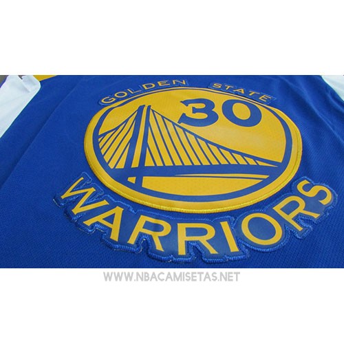 Camiseta Nino Golden State Warriors Stephen Curry NO 30 2017-18 Azul